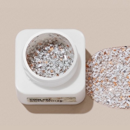 HEYLOVE. COIN GEL GOLD WHITE, 5 g - 1 