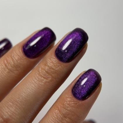 DARK GEL POLISH CAT EYE 17, 6 ml - 2 