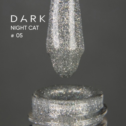 DARK GEL POLISH NIGHT CAT 05, 10 ml - 1 
