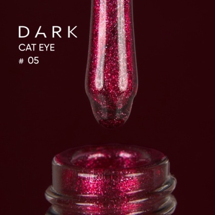 DARK GEL POLISH CAT EYE 05, 10ml - 1 