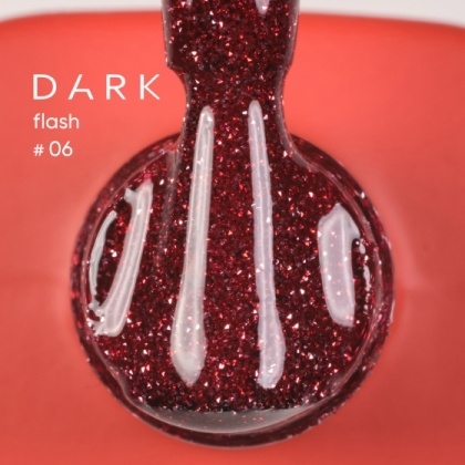 DARK Gel Polish FLASH 06, 10 ml - 1 