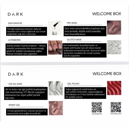 DARK WELCOME BOX - 4 