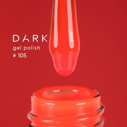 DARK GEL POLISH 105, 10 ml - 1 