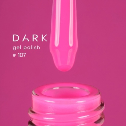 DARK GEL POLISH 107, 6ml - 1 