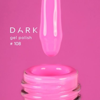 DARK GEL POLISH 108, 10 ml - 1 