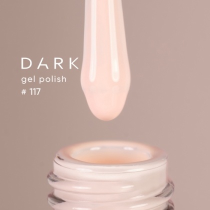 DARK GEL POLISH 117, 10 ml - 1 