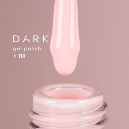 DARK GEL POLISH 118, 10 ml - 1 