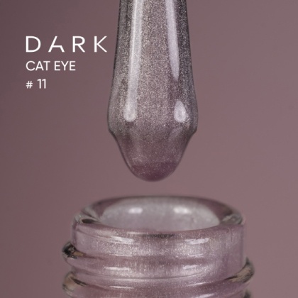 DARK GEL POLISH CAT EYE 11, 10ml - 1 
