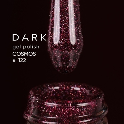 DARK GEL POLISH (COSMOS) 122, 10 ml - 1 