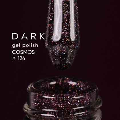 DARK GEL POLISH (COSMOS) 124, 10 ml - 1 