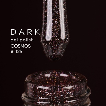 DARK GEL POLISH (COSMOS) 125, 10 ml - 1 