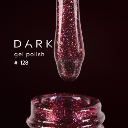 DARK GEL POLISH 128, 6ml - 2 