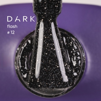 DARK Gel Polish FLASH 12, 10 ml - 1 