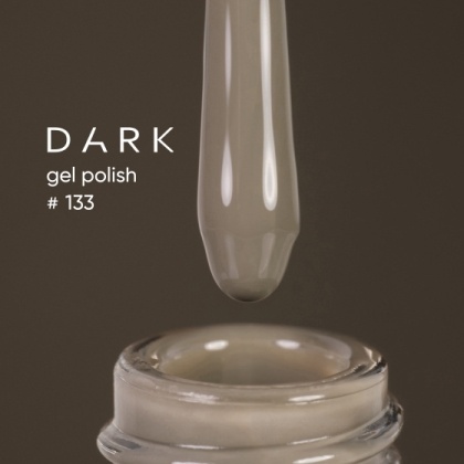 DARK GEL POLISH 133, 10ml - 1 