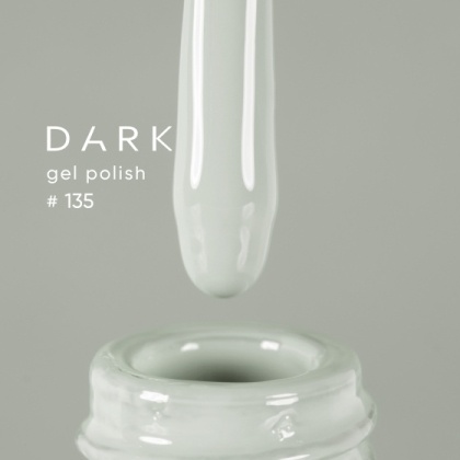 DARK GEL POLISH 135, 10ml - 1 