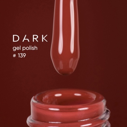 DARK GEL POLISH 139, 10ml - 1 