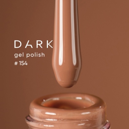 DARK GEL POLISH 154, 10ml - 1 