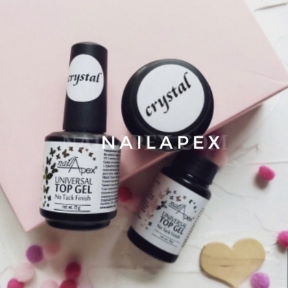 Nailapex «CRYSTAL TOP» без УФ-фильтра (30 ml) - 1 