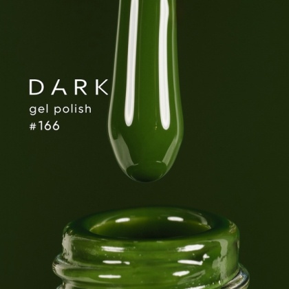DARK GEL POLISH 166, 10ml - 1 