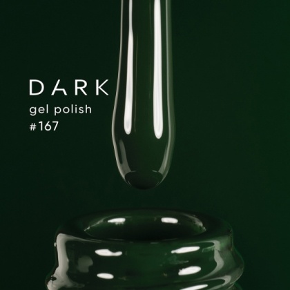 DARK GEL POLISH 167, 10ml - 1 