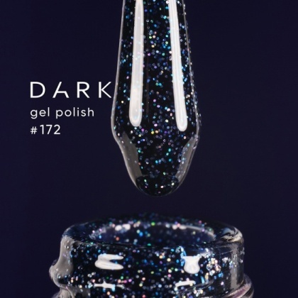 DARK GEL POLISH 172, 6ml - 1 