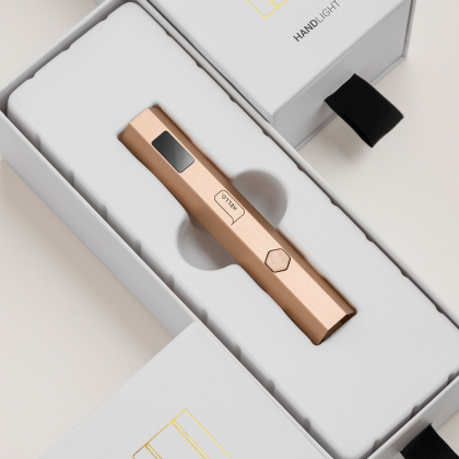 HEYLOVE. Hand Light Портативный компактный UV фонарик c USB - 2 