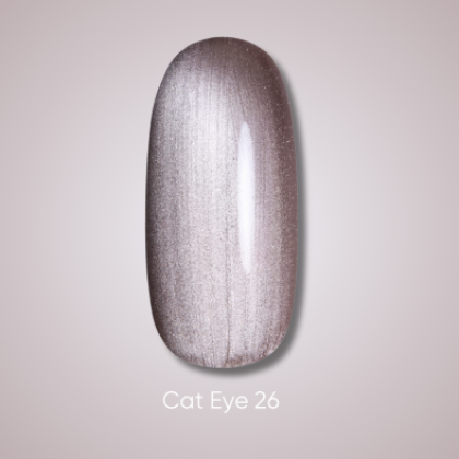 DARK GEL POLISH CAT EYE 26, 10ml - 3 