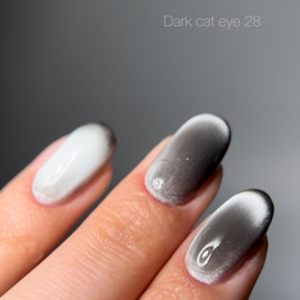 DARK GEL POLISH CAT EYE 28, 10ml - 1 