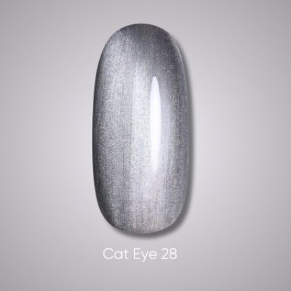 DARK GEL POLISH CAT EYE 28, 10ml - 2 