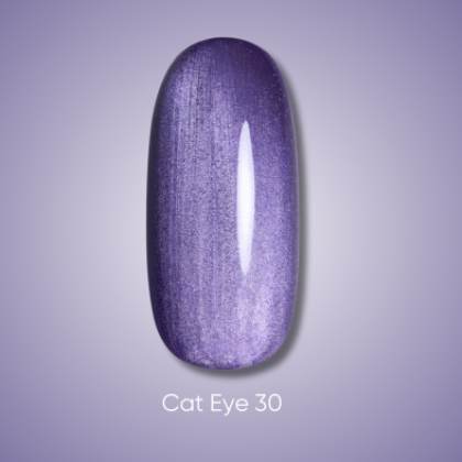 DARK GEL POLISH CAT EYE 30, 10ml - 2 