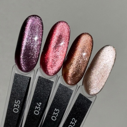DARK GEL POLISH CAT EYE 32, 6 ml - 3 