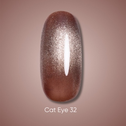 DARK GEL POLISH CAT EYE 32, 6 ml - 1 
