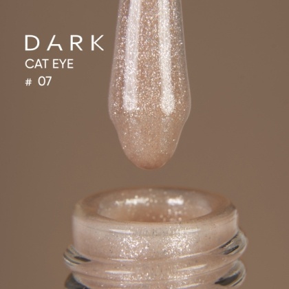 DARK GEL POLISH CAT EYE 07, 10ml - 1 