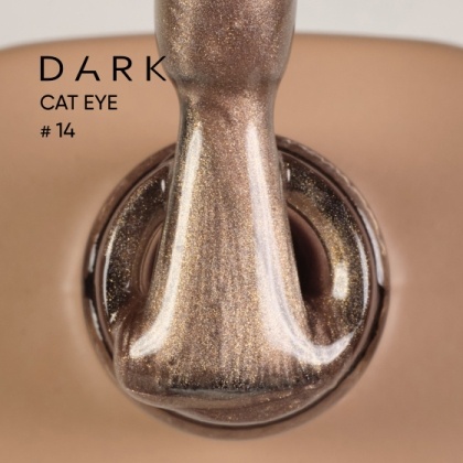 DARK GEL POLISH CAT EYE 14, 6 ml - 3 