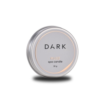 Dark Spa Candle MUSE, 30 g - 1 