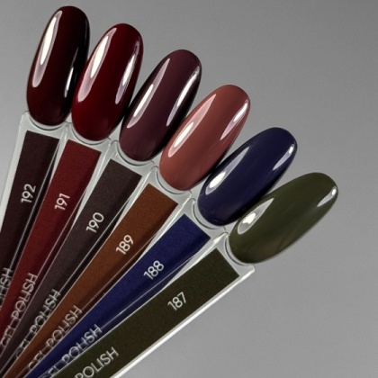 DARK GEL POLISH 191, 10ml - 4 
