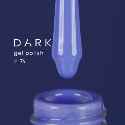 DARK GEL POLISH 74, 10ml - 1 