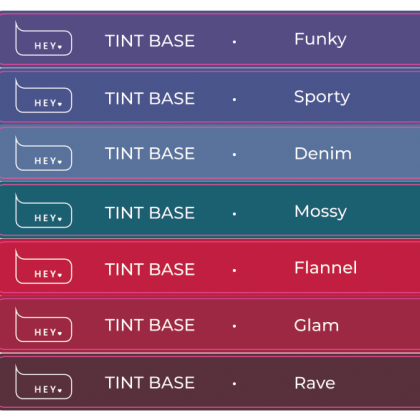 HEYLOVE Tips stikeri - TINT BASE, 90's STYLE Collection - 1 