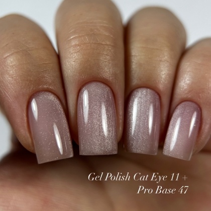 DARK GEL POLISH CAT EYE 11, 10ml - 2 