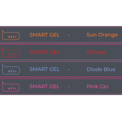 HEYLOVE Tips stikeri - SMART BUILDER GEL, BASIC & FEELINGS Collection - 1 