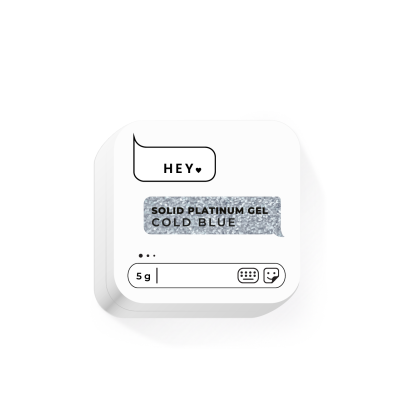 HEYLOVE. SOLID PLATINUM GEL, COLD BLUE, 5 g - 2 