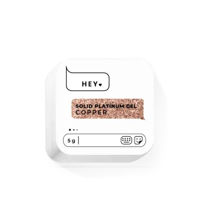HEYLOVE. SOLID PLATINUM GEL, COPPER, 5 g - 2 