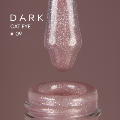 DARK GEL POLISH CAT EYE 09, 10ml - 1 