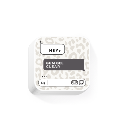 HEYLOVE. GUM GEL, CLEAR, 5 g - 1 