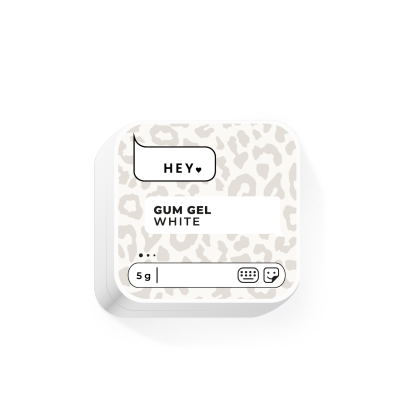 HEYLOVE. GUM GEL, WHITE, 5 g - 3 