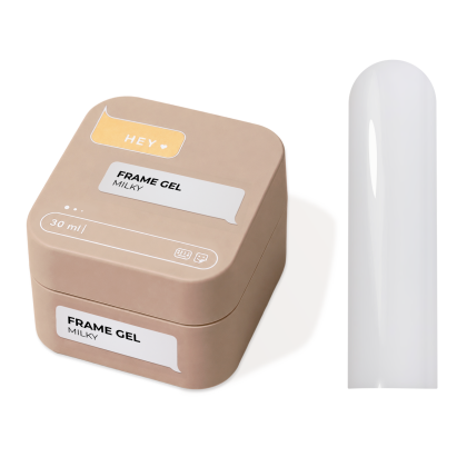 HEYLOVE. FRAME Builder Gel MILKY, 30 ml - 1 