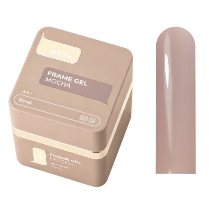 HEYLOVE. FRAME Builder Gel MOCHA, 30 ml (pompalı) - 1 