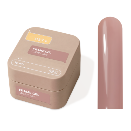 HEYLOVE. FRAME Builder Gel CREAM TAN, 30 ml - 1 