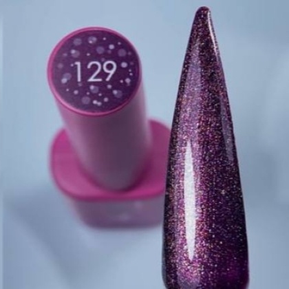 DARK GEL POLISH 129, 10ml - 2 