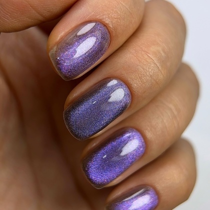 DARK GEL POLISH CAT EYE 19, 6 ml - 4 